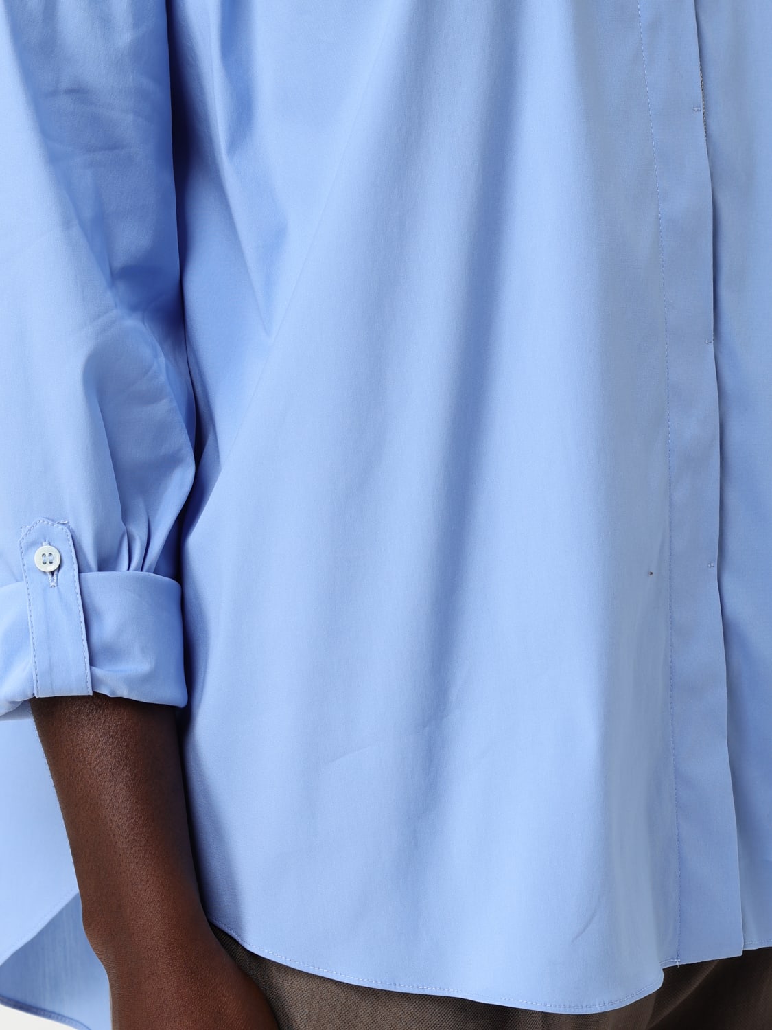 BRUNELLO CUCINELLI CAMISA: Camisa mujer Brunello Cucinelli, Azul Claro - Img 5