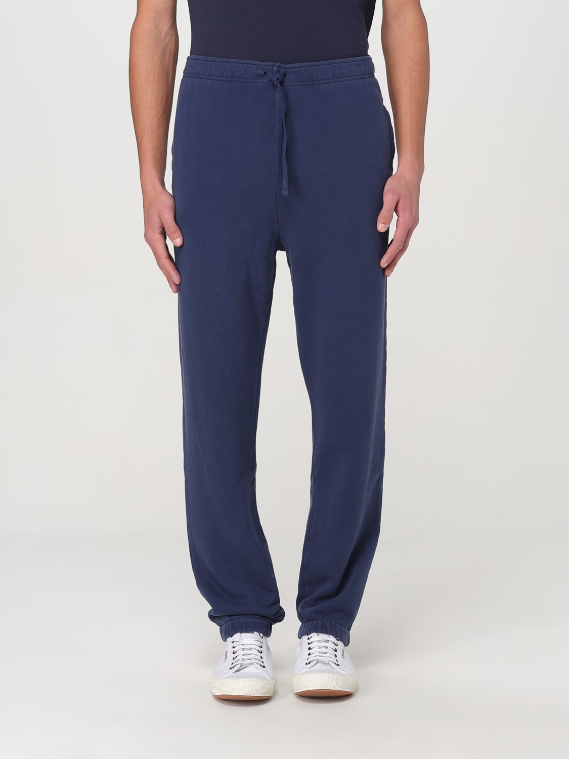 POLO RALPH LAUREN PANTALONI: Pantalone Polo Ralph Lauren in cotone stretch , Blue Navy - Img 1