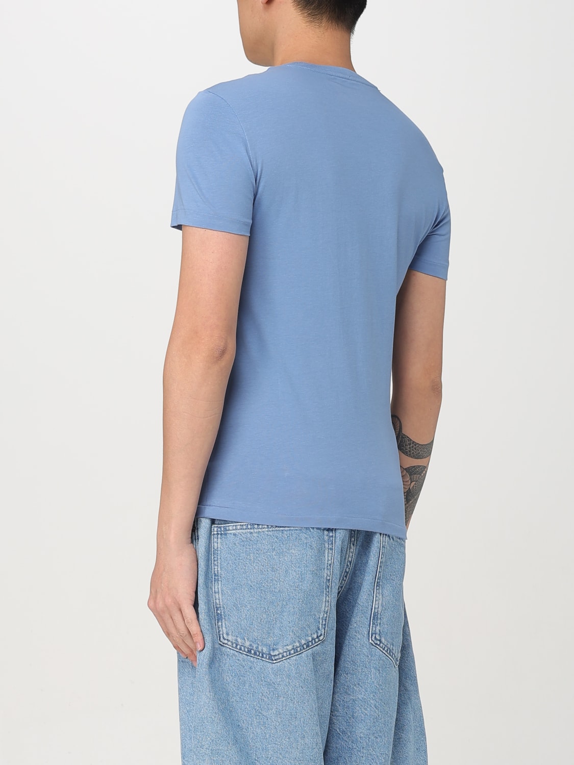 POLO RALPH LAUREN：Tシャツ メンズ - ブルー | GIGLIO.COM