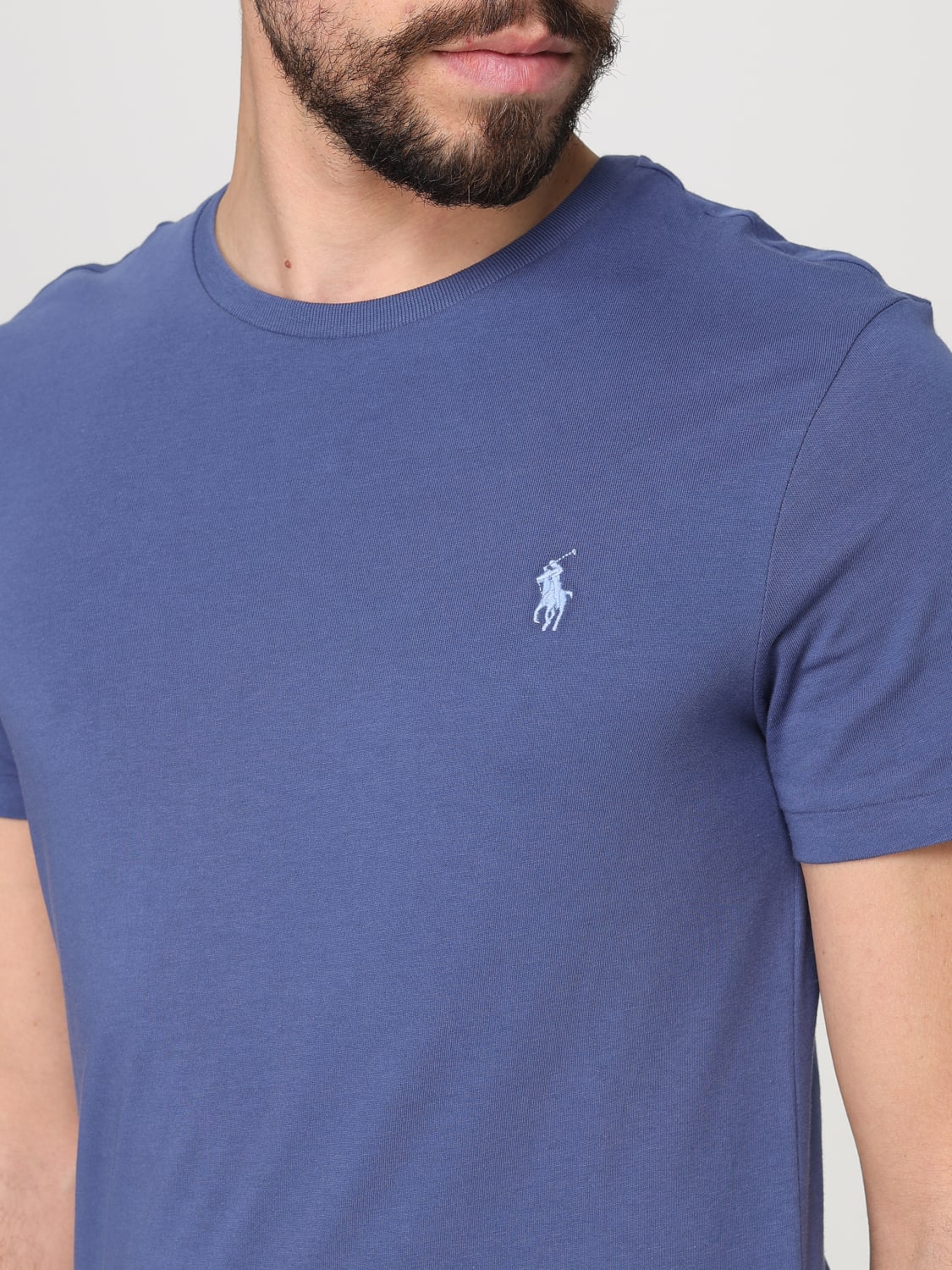 POLO RALPH LAUREN: T-shirt men - Navy | Polo Ralph Lauren t
