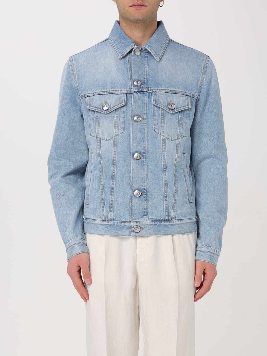 アウターその他 BRUNELLO CUCINELLI Men Jacket Blue M241P6909 C9003 BRUNELLO CUCINELLI: Jacket men - Blue | Brunello Cucinelli