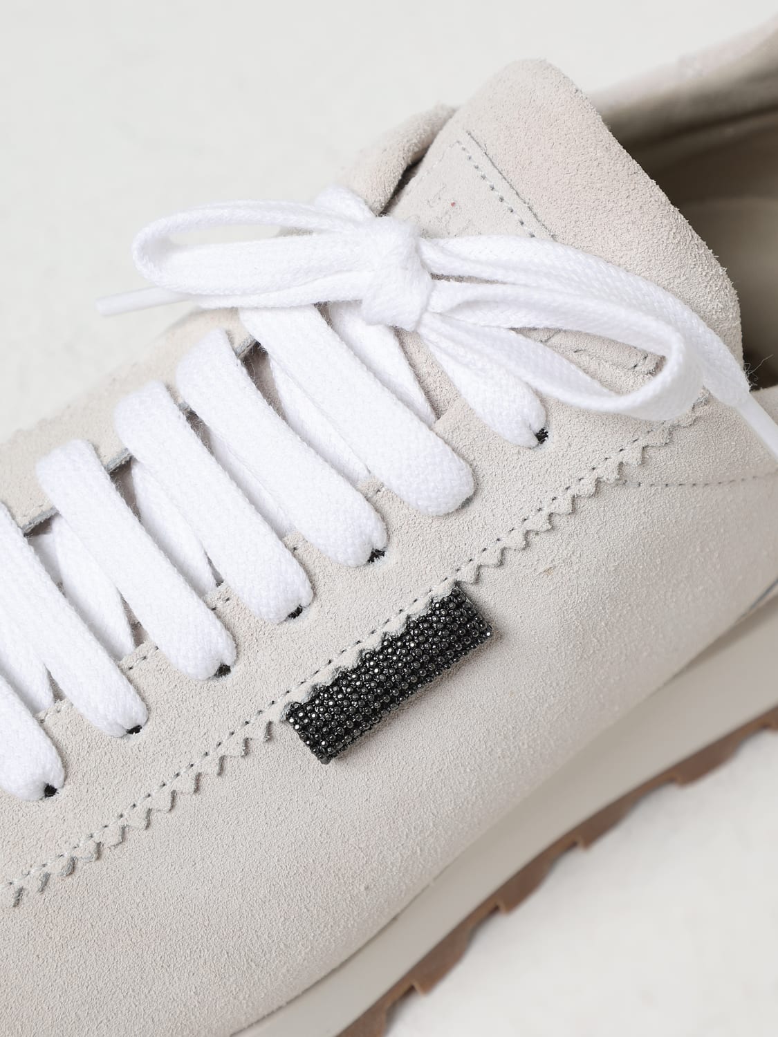 BRUNELLO CUCINELLI: Sneakers woman - White | Brunello