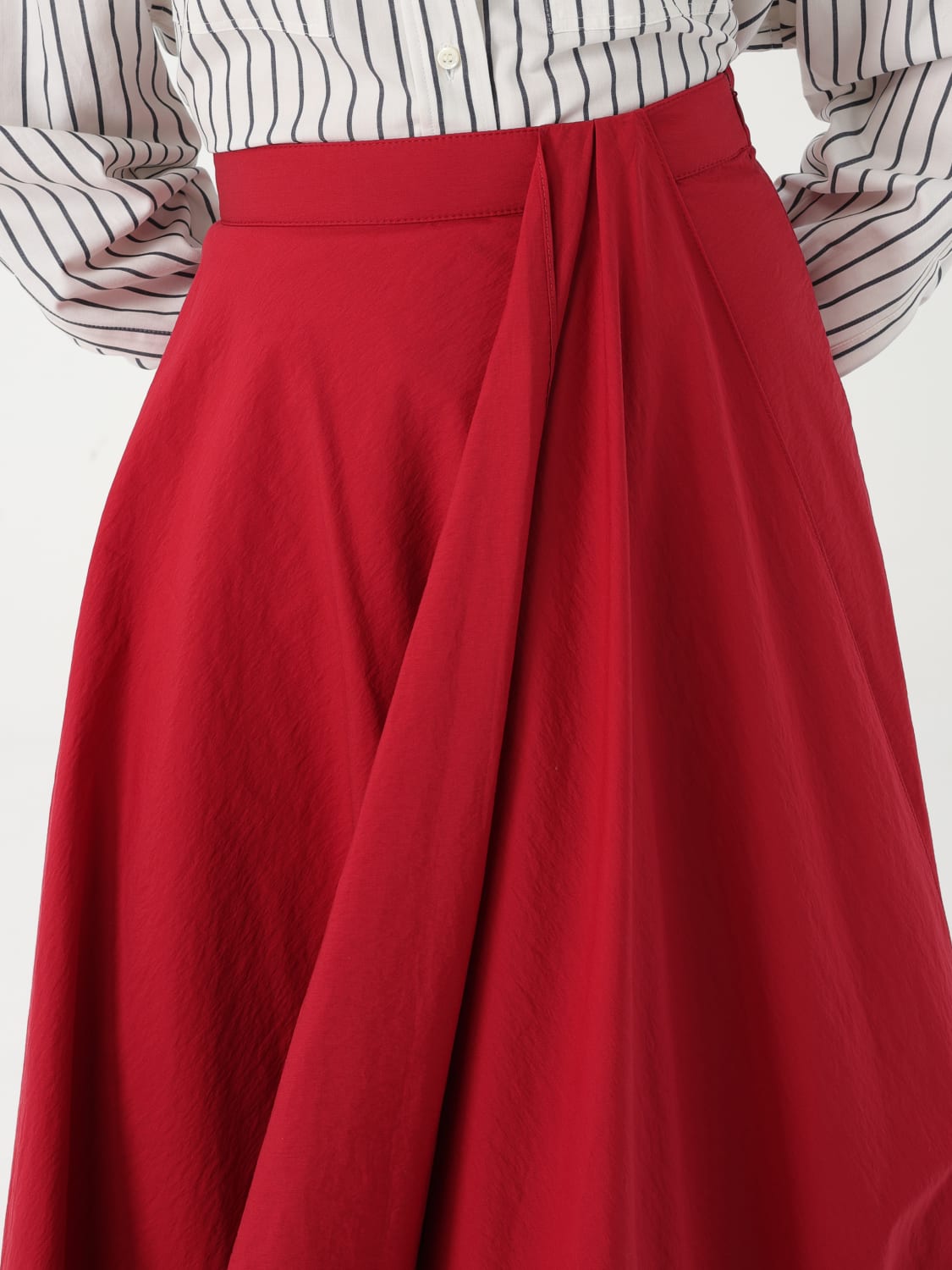 ミニスカート BRUNELLO CUCINELLI Women Mini Skirts M0F79G3812C3118 Red BRUNELLO CUCINELLI: Skirt woman - Red | Brunello Cucinelli