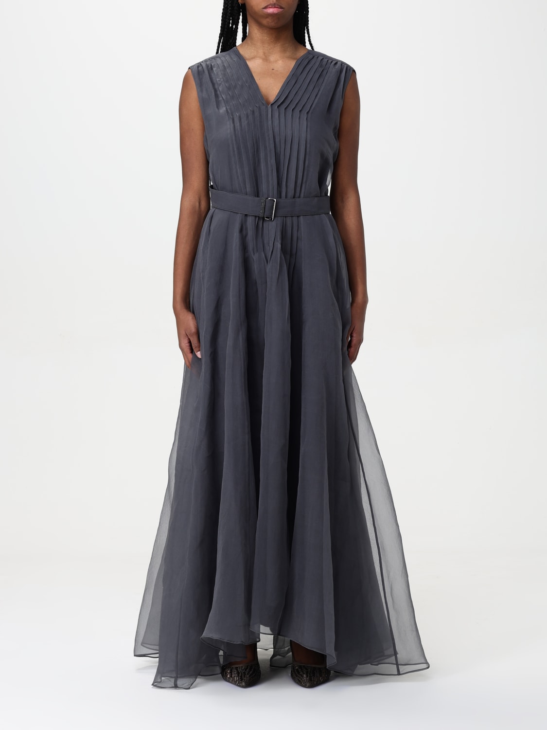VIP【関税送料無料】希少 BRUNELLO CUCINELLI DARK GREY SKIRT Brunello Cucinelli women's Denim skirt - buy for 644490 KZT