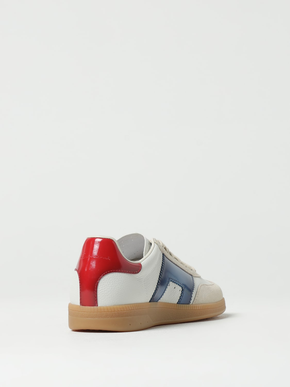 SANTONI SNEAKERS: Sneakers Santoni in pelle , Bianco - Img 3