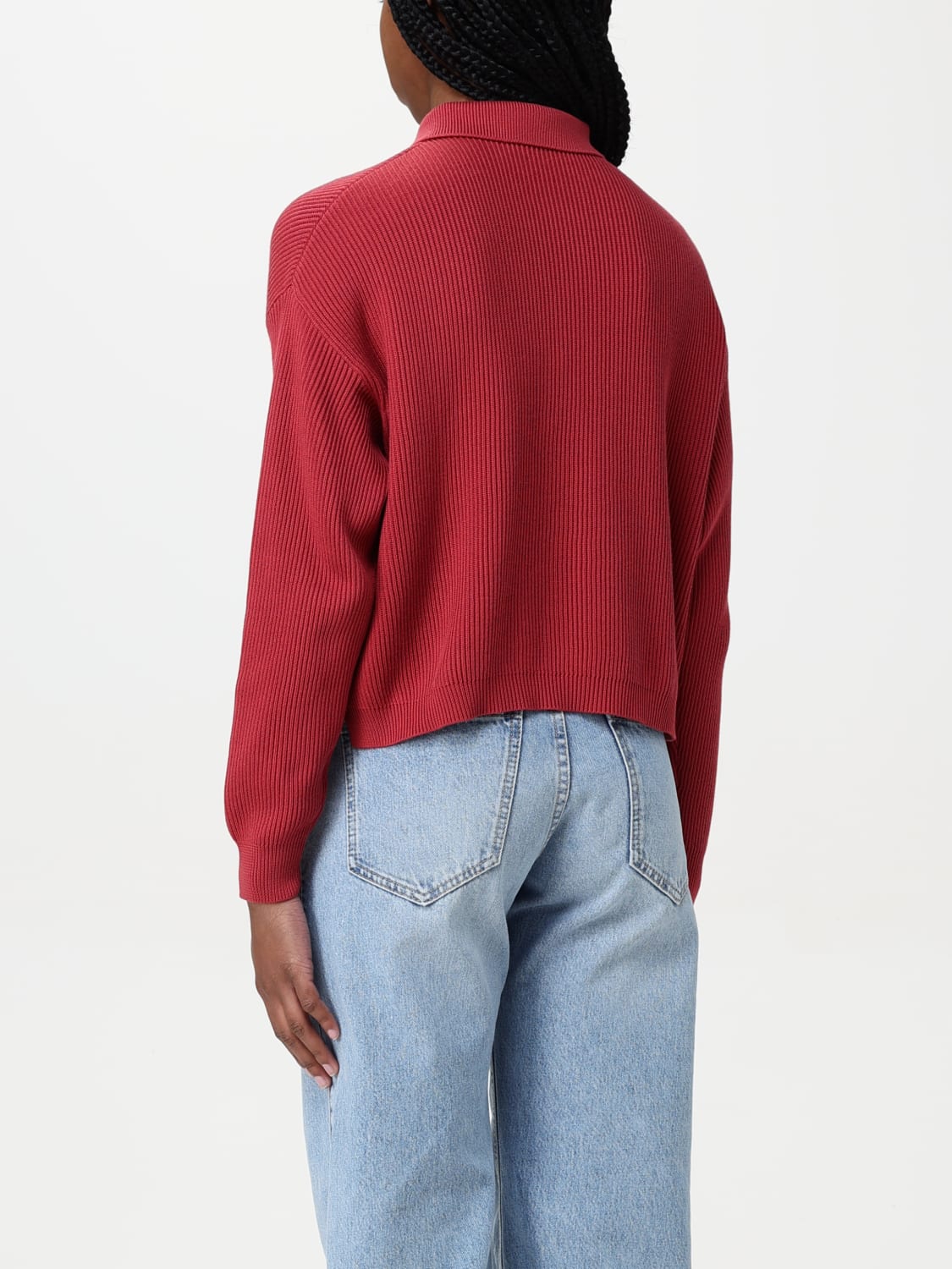 BRUNELLO CUCINELLI POLO: Camiseta mujer Brunello Cucinelli, Rojo - Img 3