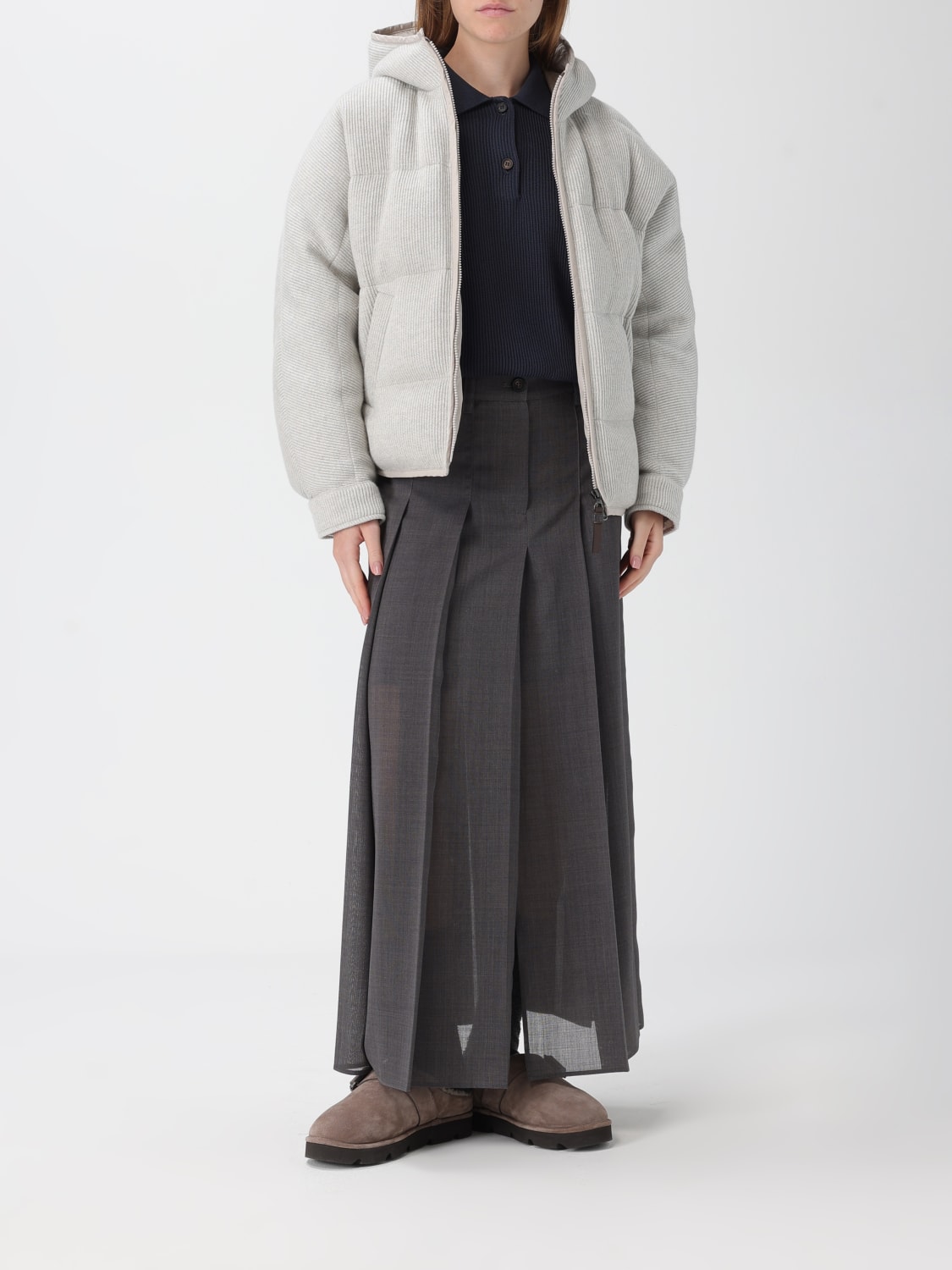 BRUNELLO CUCINELLI POLO: T-shirt damen Brunello Cucinelli, Navy - Img 2