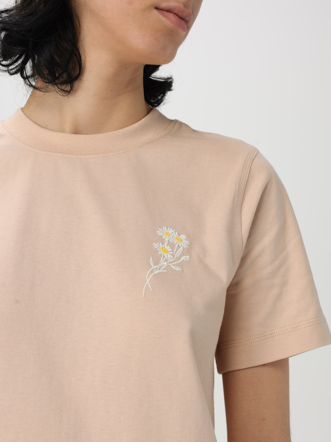 Tシャツ・カットソー BURBERRY Women Tops 8102707 C1789 Orange Burberry T-Shirts Women's Orange - POIZON