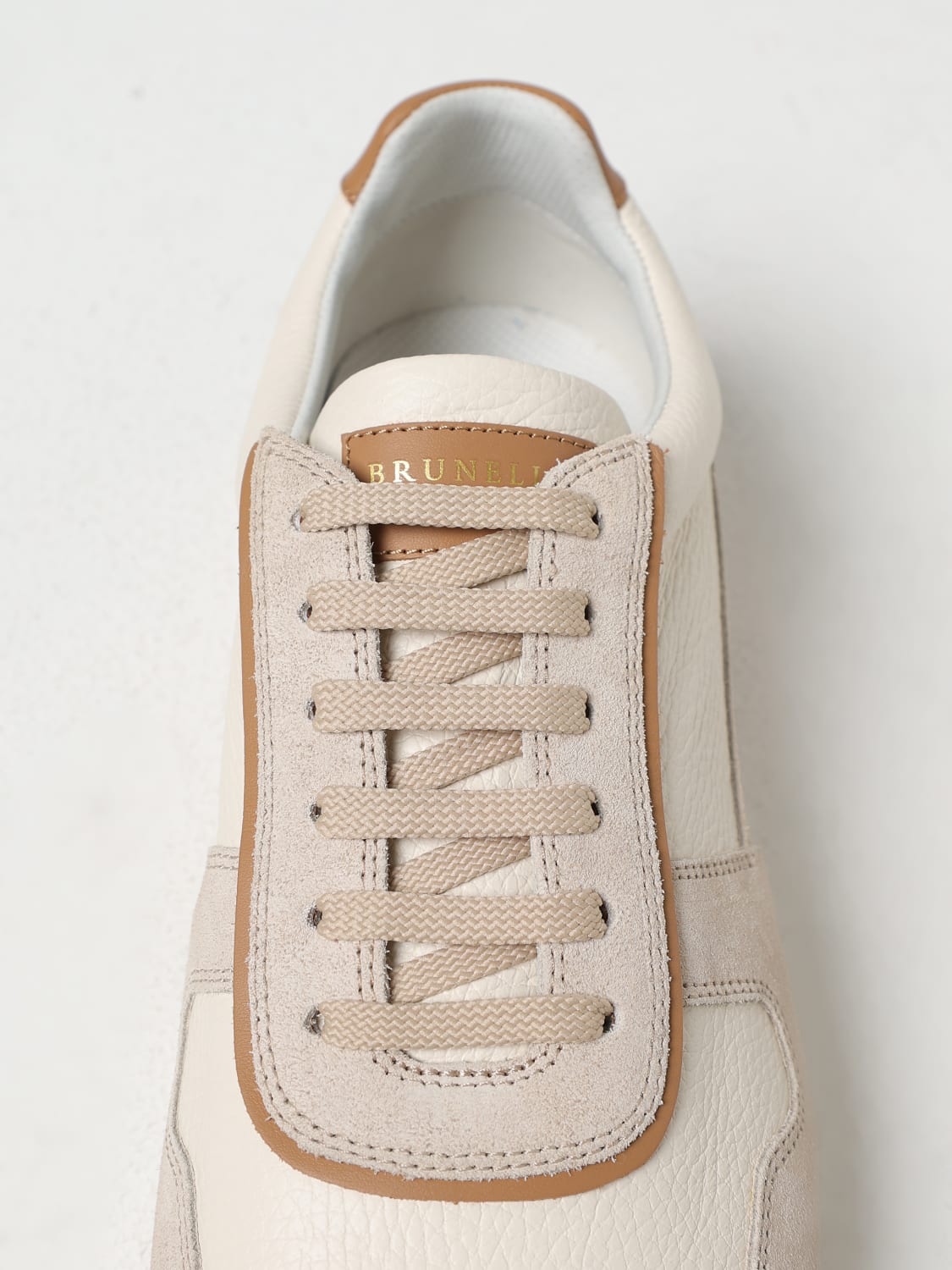 BRUNELLO CUCINELLI: Sneakers men - Beige | Brunello