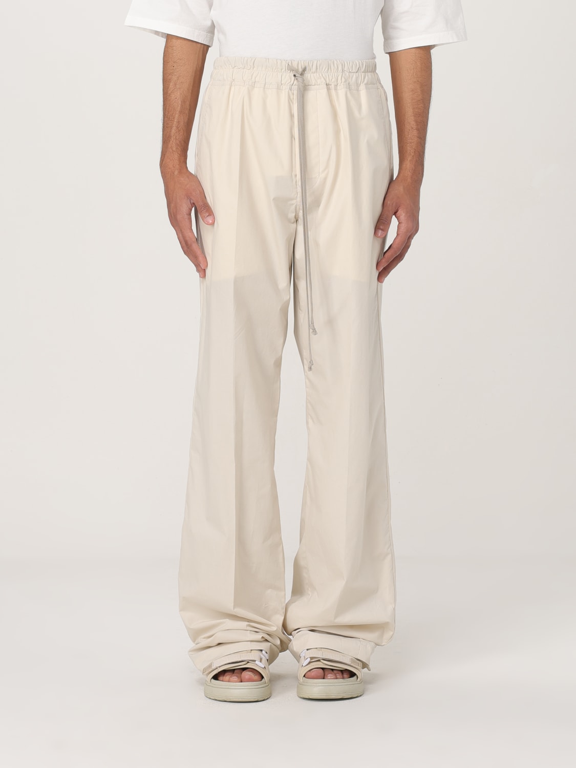 RICK OWENS: Pants men - Beige | Rick Owens pants RU01E5378P