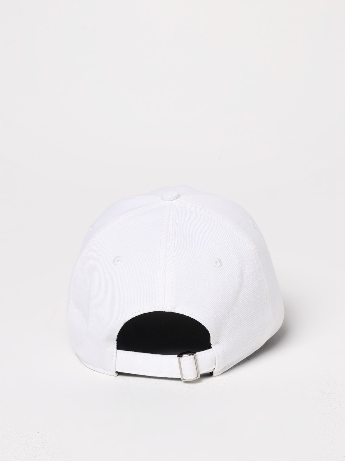 MOSCHINO COUTURE CAPPELLO: Cappello Antica Pizzeria Moschino Couture in cotone , Bianco - Img 3