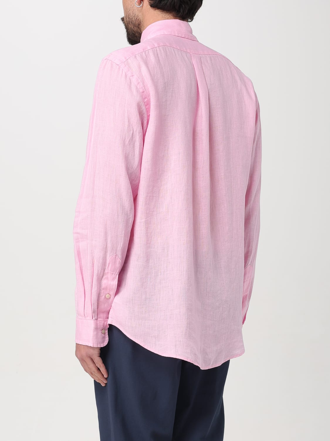 POLO RALPH LAUREN: Shirt men - Pink | Polo Ralph Lauren