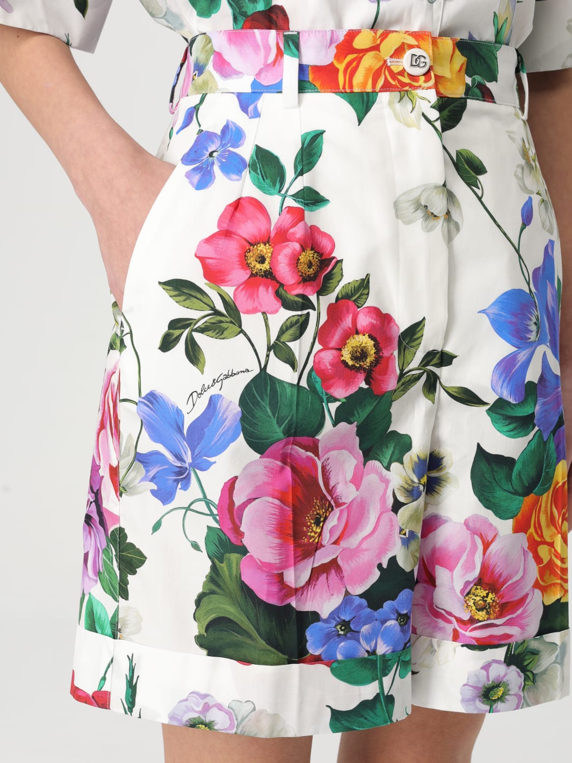 DOLCE & GABBANA PANTALONES CORTOS: Pantalón mujer Dolce & Gabbana, Fantasía - Img 5