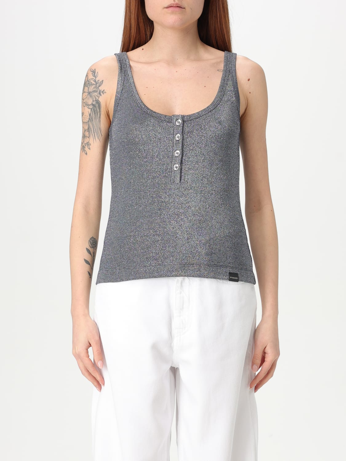 PINKO TOP: Top woman Pinko, Blue - Img 1