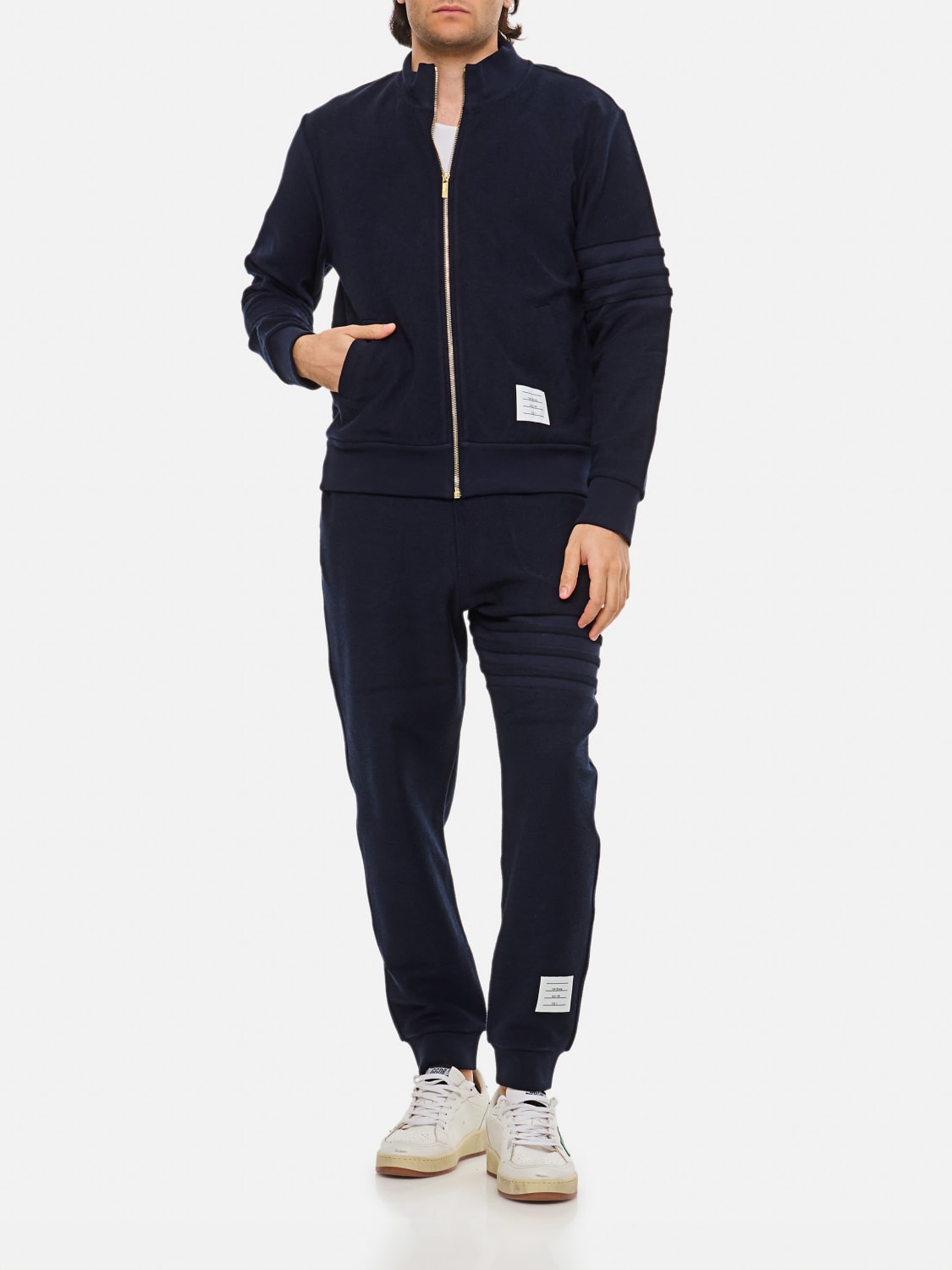 THOM BROWNE PANTS: Pants men Thom Browne, Blue - Img 2