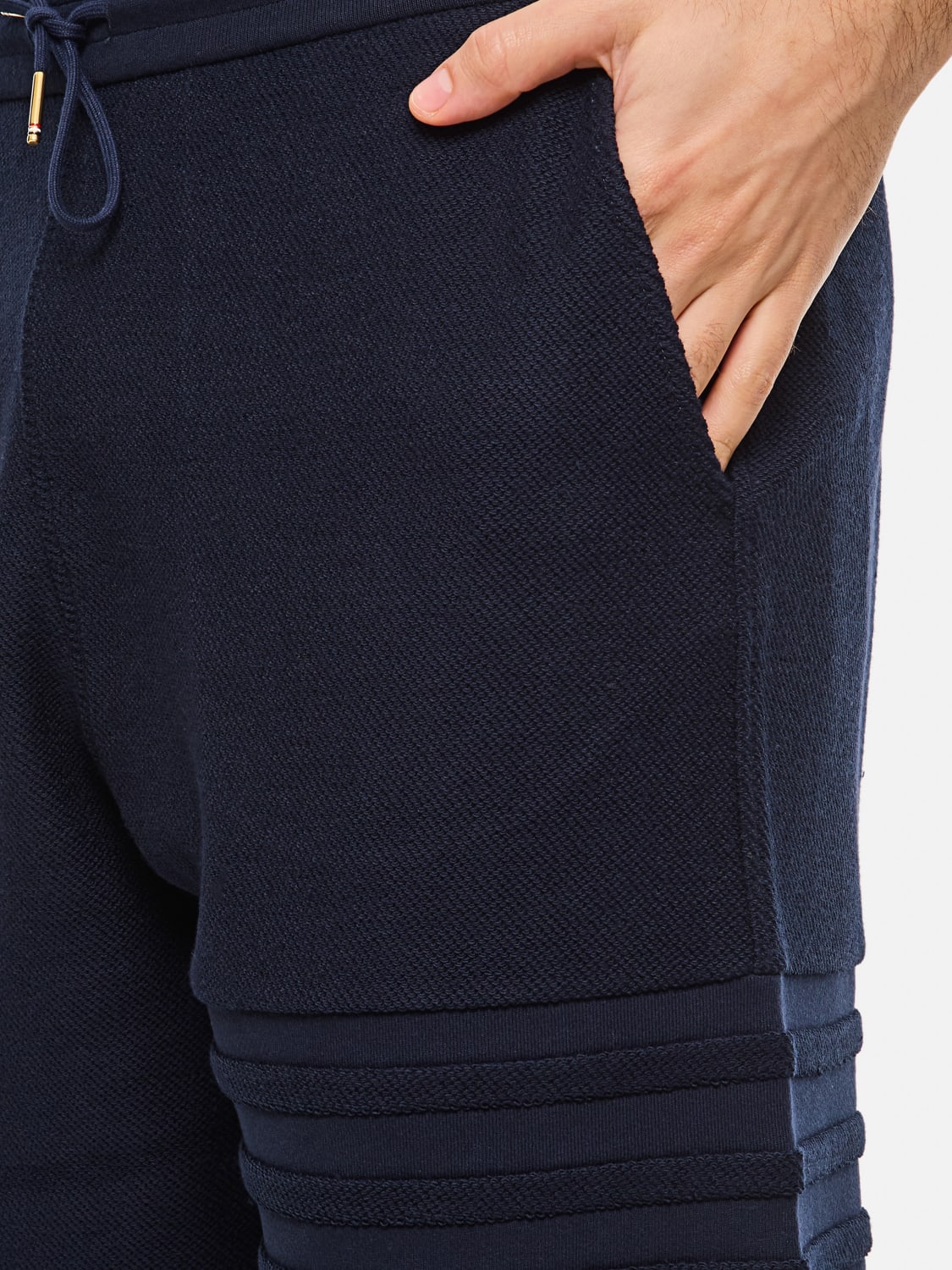 THOM BROWNE PANTS: Pants men Thom Browne, Blue - Img 4