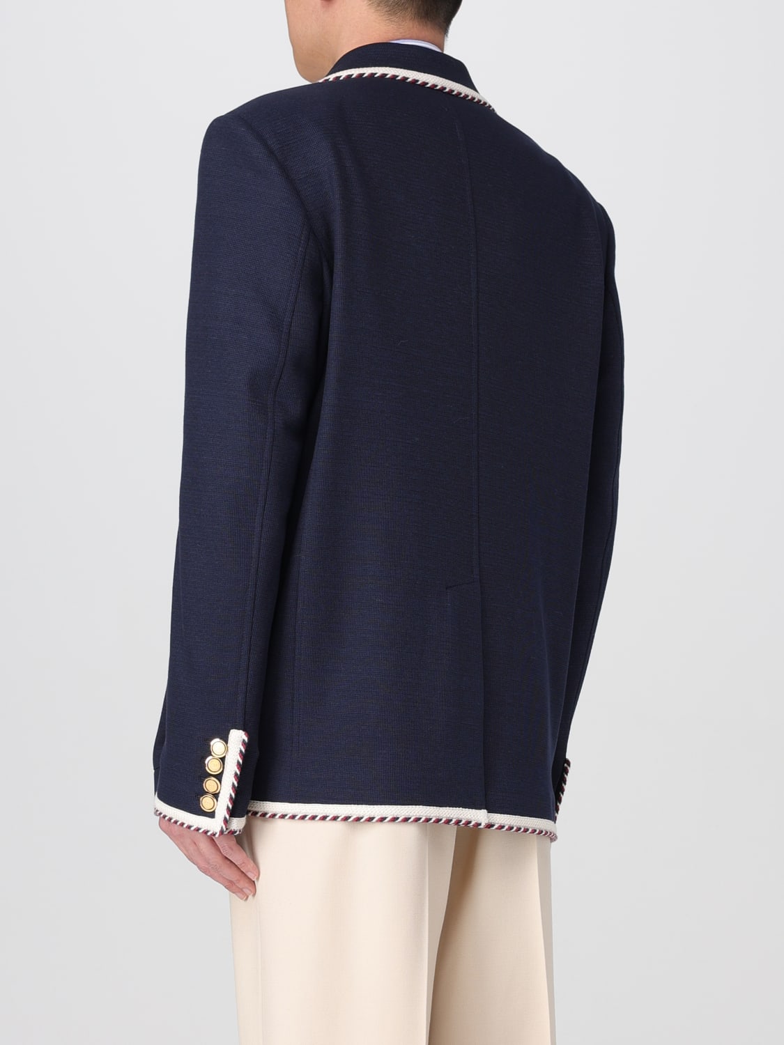VALENTINO JACKET: Blazer men Valentino, Blue - Img 3