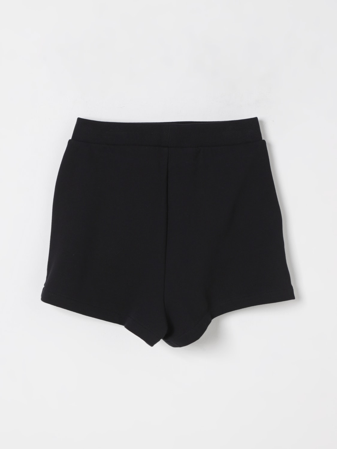 BALMAIN PANTALONCINI: Shorts in cotone con bottoni Leone catena Balmain, Nero - Img 2
