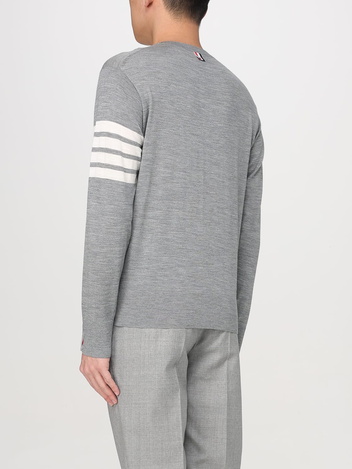 THOM BROWNE PULLOVER: Pullover herren Thom Browne, Grau - Img 3
