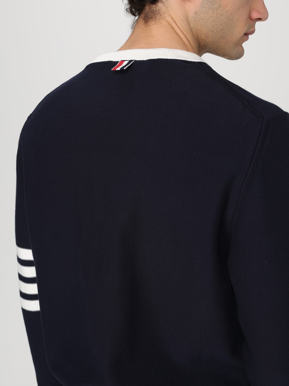 THOM BROWNE PULLOVER: Pullover herren Thom Browne, Navy - Img 5