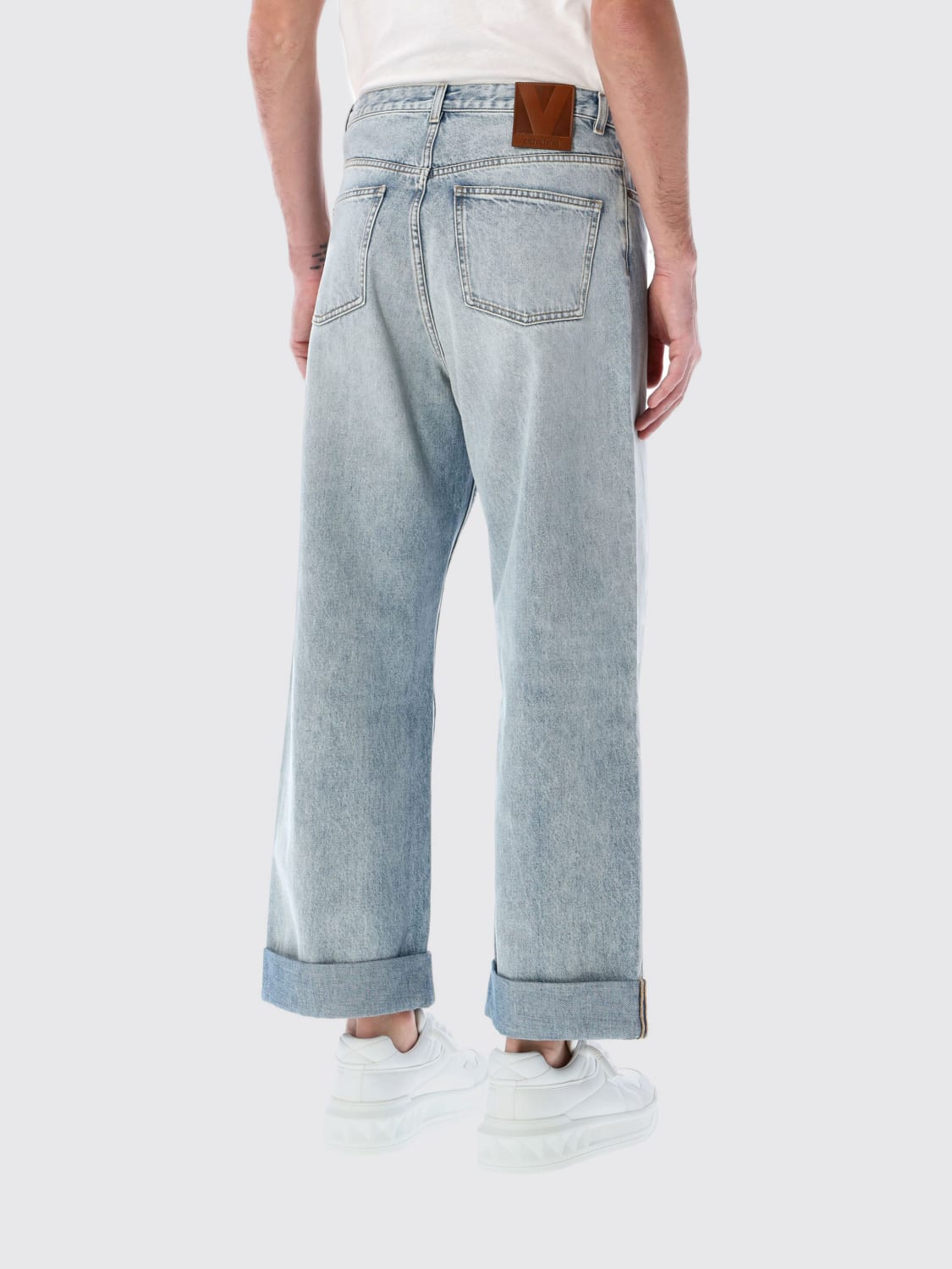 VALENTINO JEANS: Jeans men Valentino, Blue - Img 2