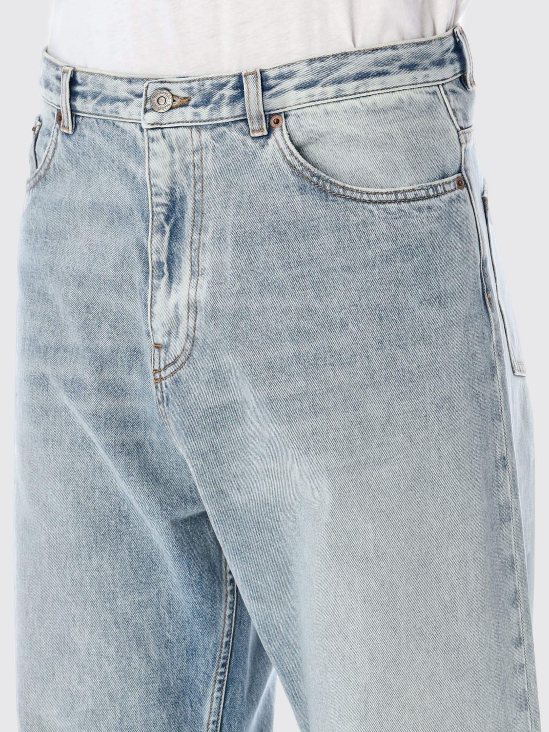 VALENTINO JEANS: Jeans men Valentino, Blue - Img 3