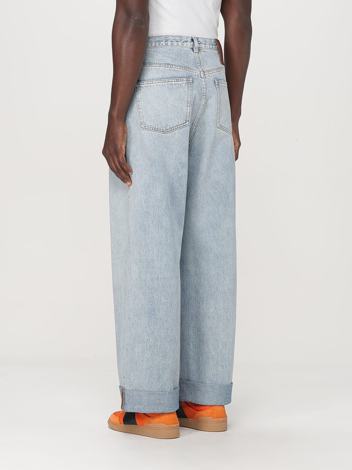 VALENTINO JEANS: Jeans men Valentino, Denim - Img 3