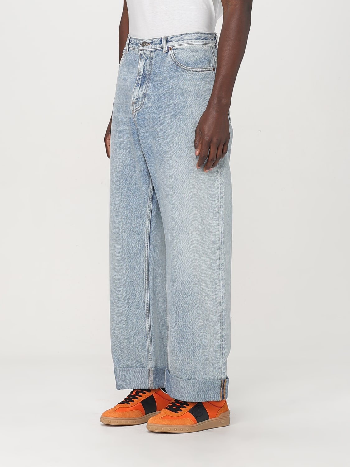 VALENTINO JEANS: Jeans men Valentino, Denim - Img 4