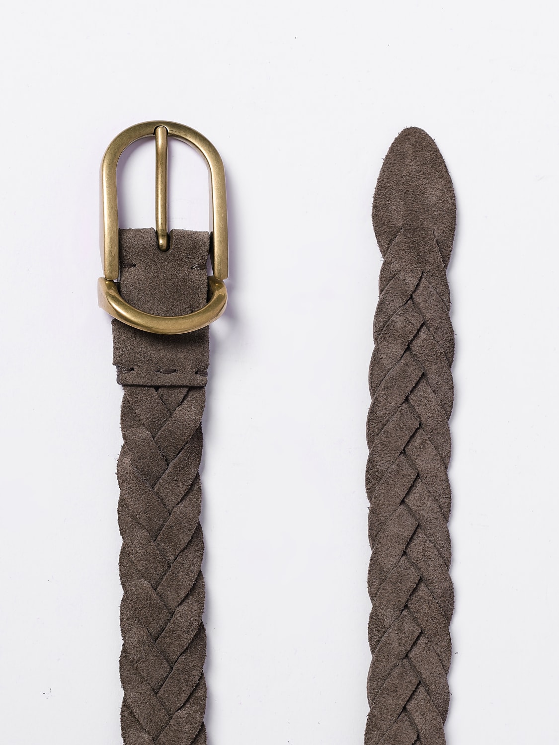 BRUNELLO CUCINELLI BELT: Belt men Brunello Cucinelli, Dove Grey - Img 2