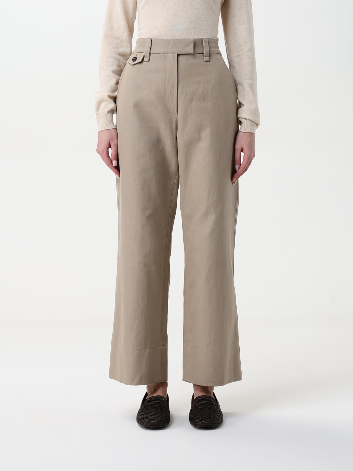 パンツ BRUNELLO CUCINELLI Woman Pants Colonial ML145P8833 C2910 BRUNELLO CUCINELLI: Pants woman - Colonial | Brunello