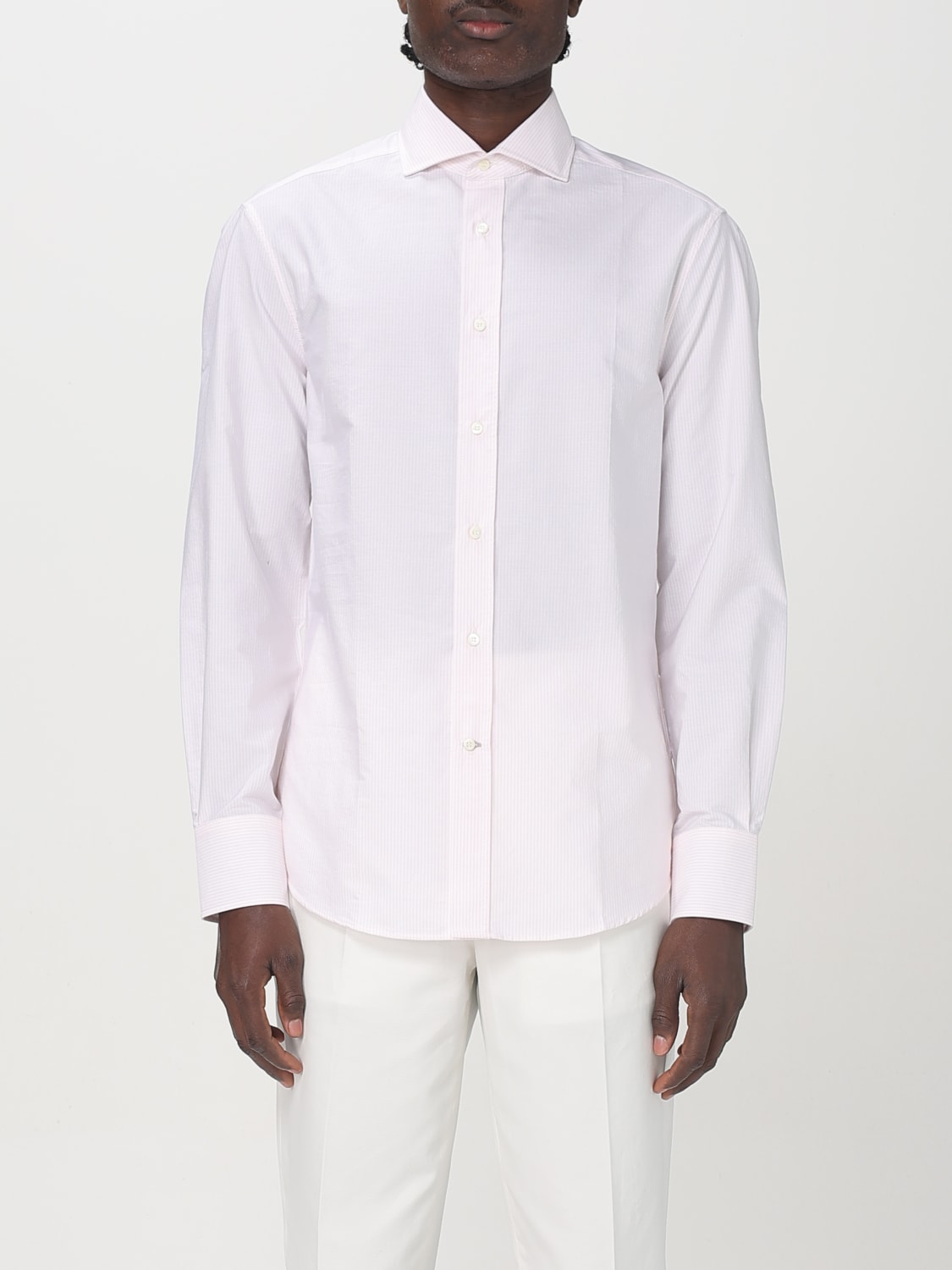 BRUNELLO CUCINELLI SHIRT: Shirt men Brunello Cucinelli, Grey - Img 1