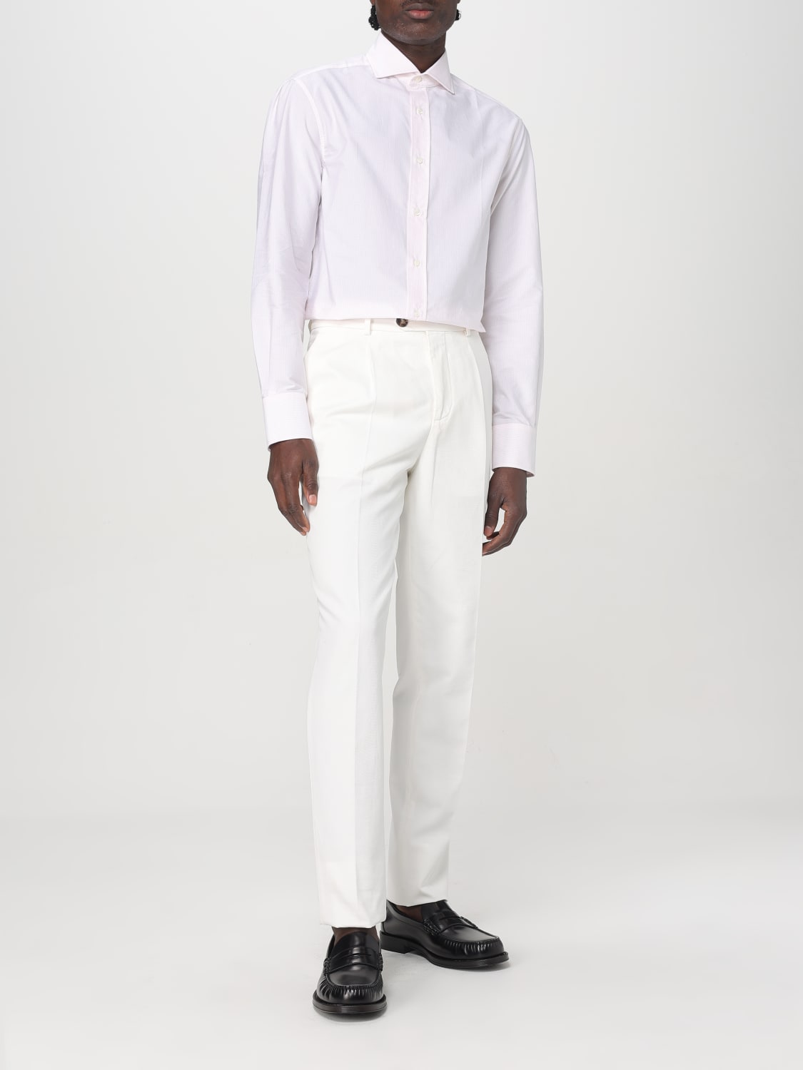 BRUNELLO CUCINELLI SHIRT: Shirt men Brunello Cucinelli, Grey - Img 2