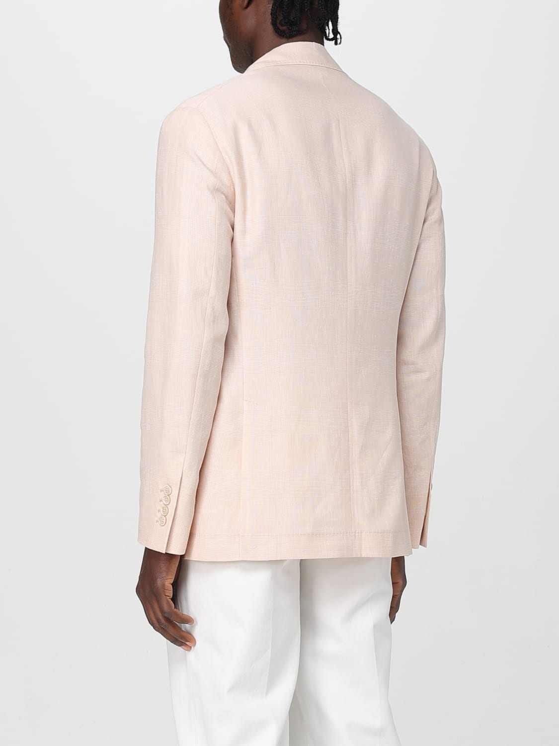BRUNELLO CUCINELLI: men's blazer - Pink | Brunello Cucinelli