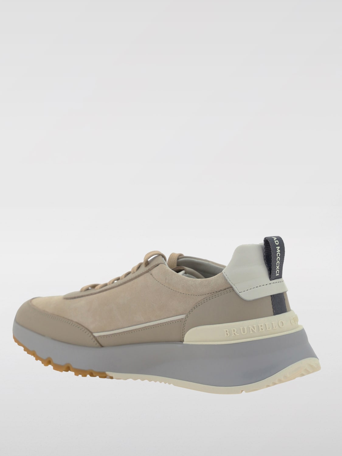 Brunello Cucinelli MG927VD299C7220 関税送料込 BRUNELLO CUCINELLI: Sneakers men - Beige | Brunello