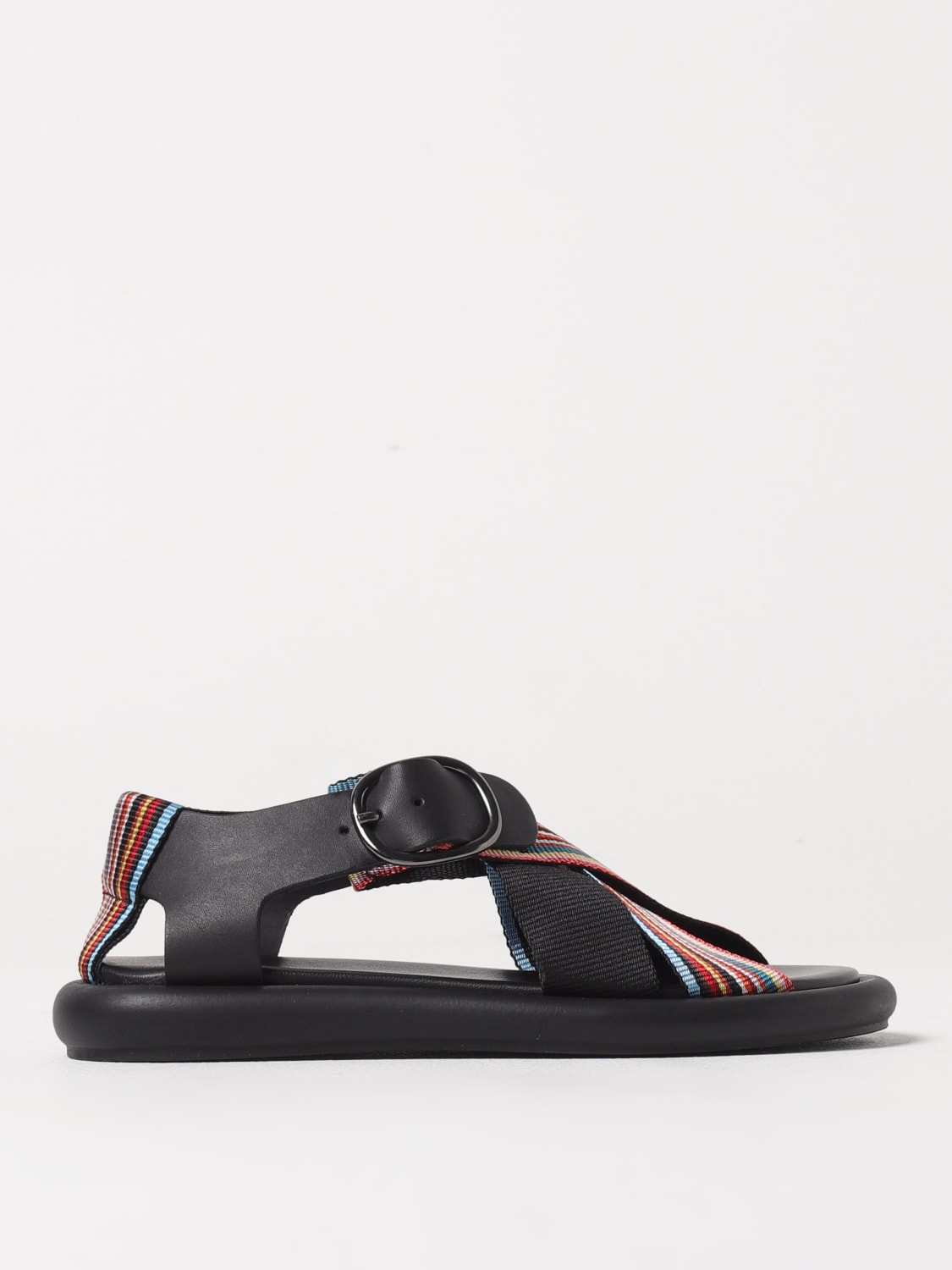 PAUL SMITH FLAT SANDAL: Flat sandals woman Paul Smith, Black - Img 1