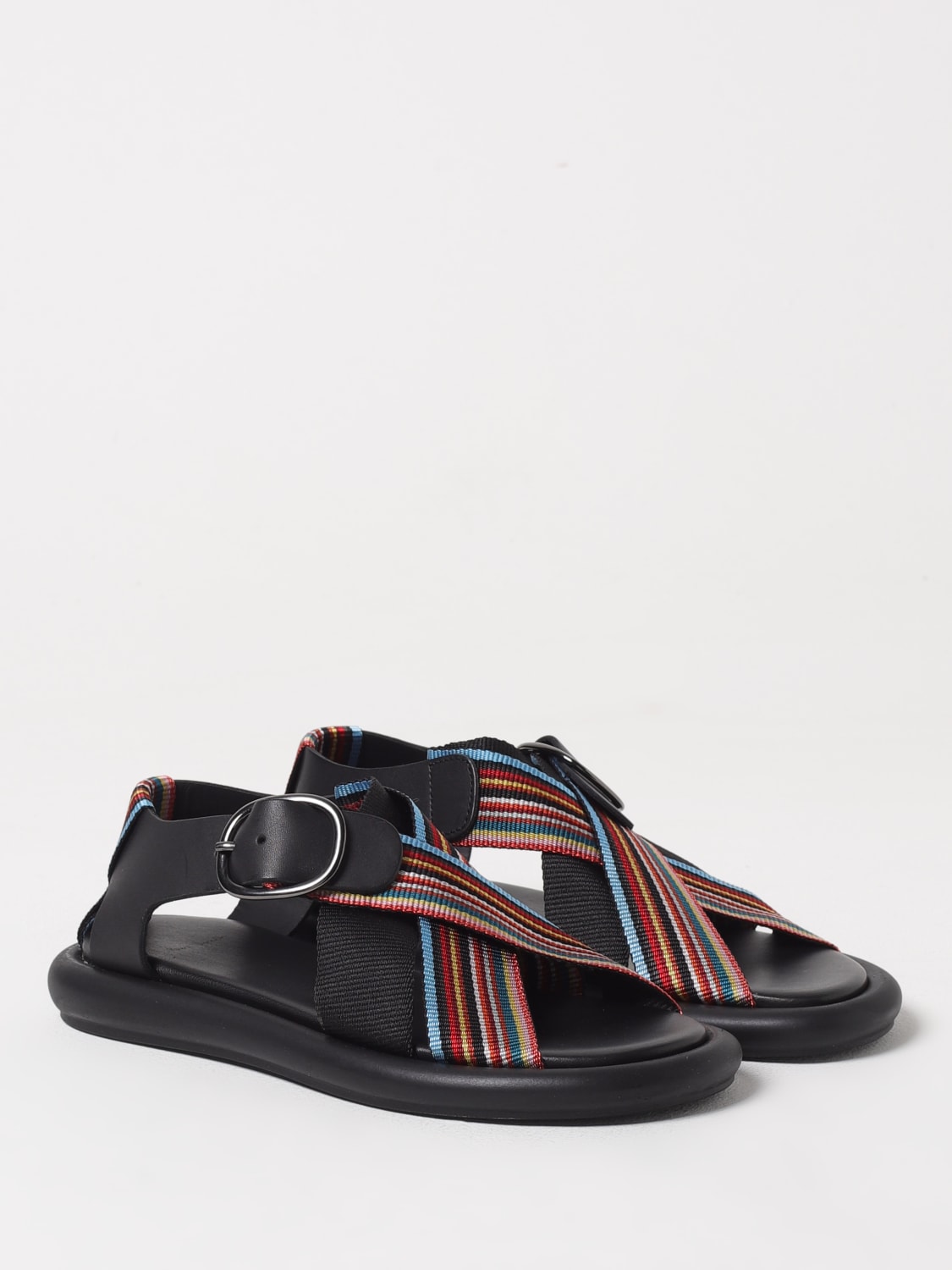 PAUL SMITH FLAT SANDAL: Flat sandals woman Paul Smith, Black - Img 2