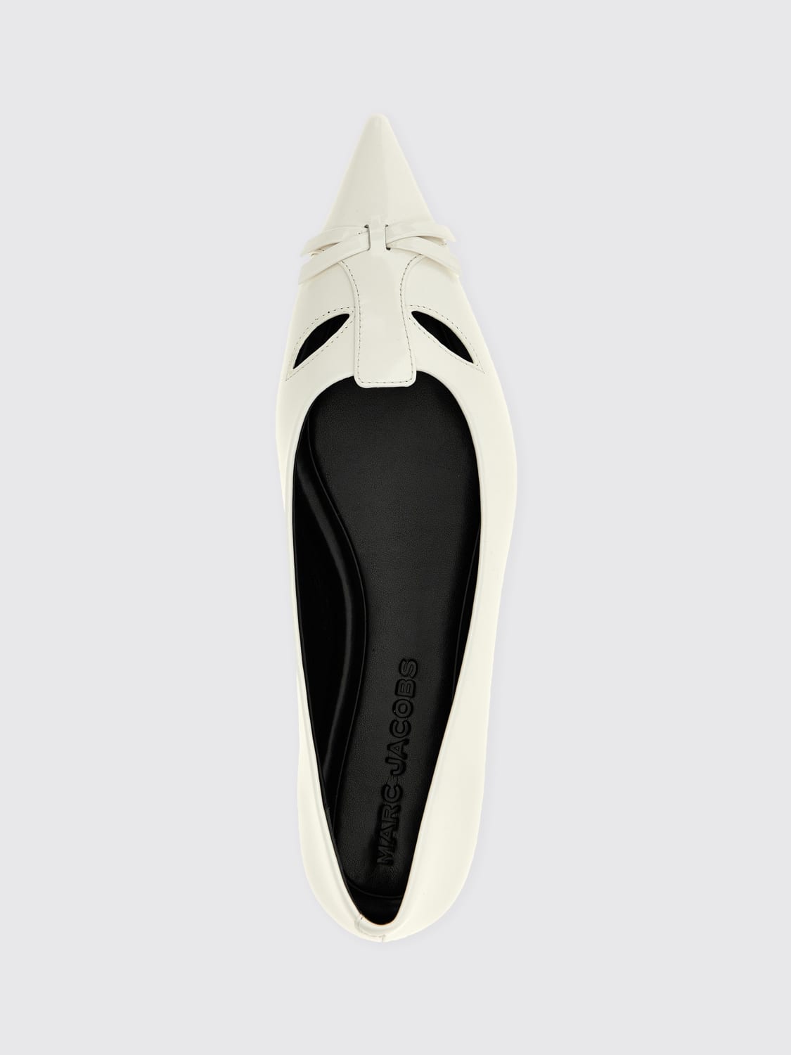 MARC JACOBS BALLET FLAT: Ballet flats woman Marc Jacobs, White - Img 4
