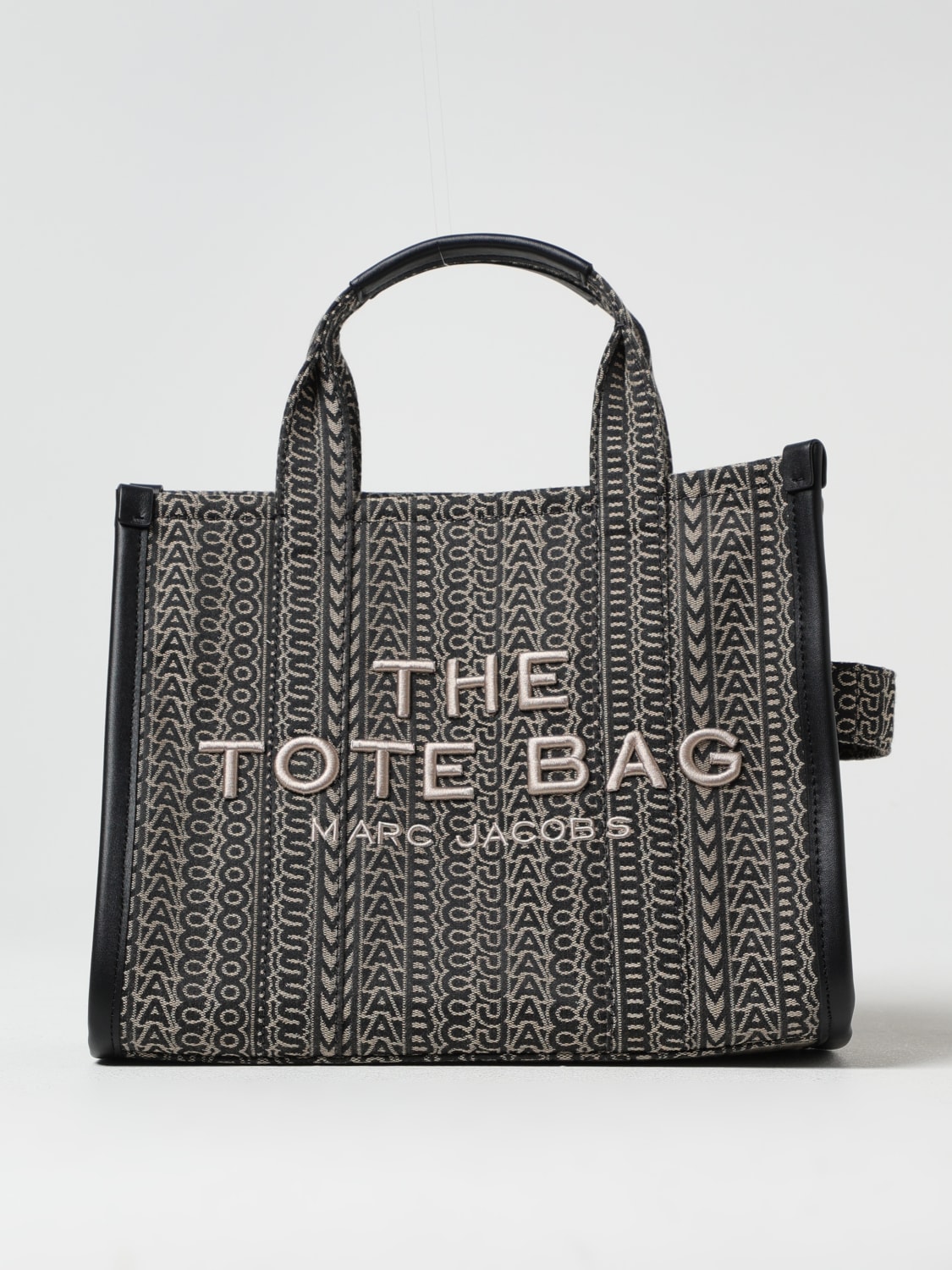 MARC JACOBS BORSA A MANO: Borsa The Tote Bag Marc Jacobs in canvas jacquard , Fantasia - Img 1