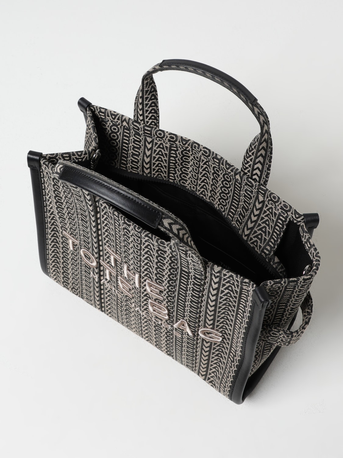 MARC JACOBS BORSA A MANO: Borsa The Tote Bag Marc Jacobs in canvas jacquard , Fantasia - Img 3