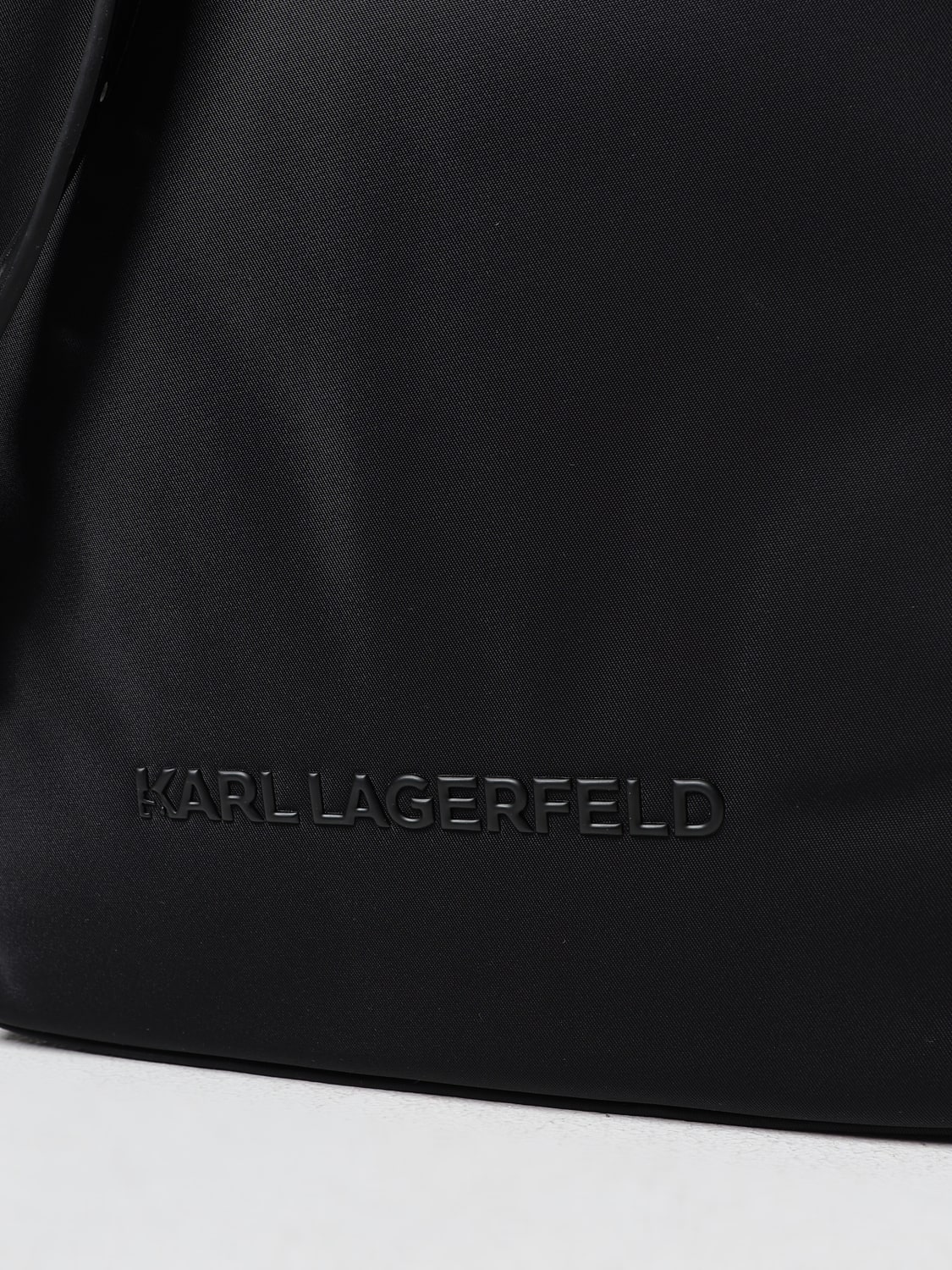 KARL LAGERFELD BACKPACK: Backpack woman Karl Lagerfeld, Black - Img 3