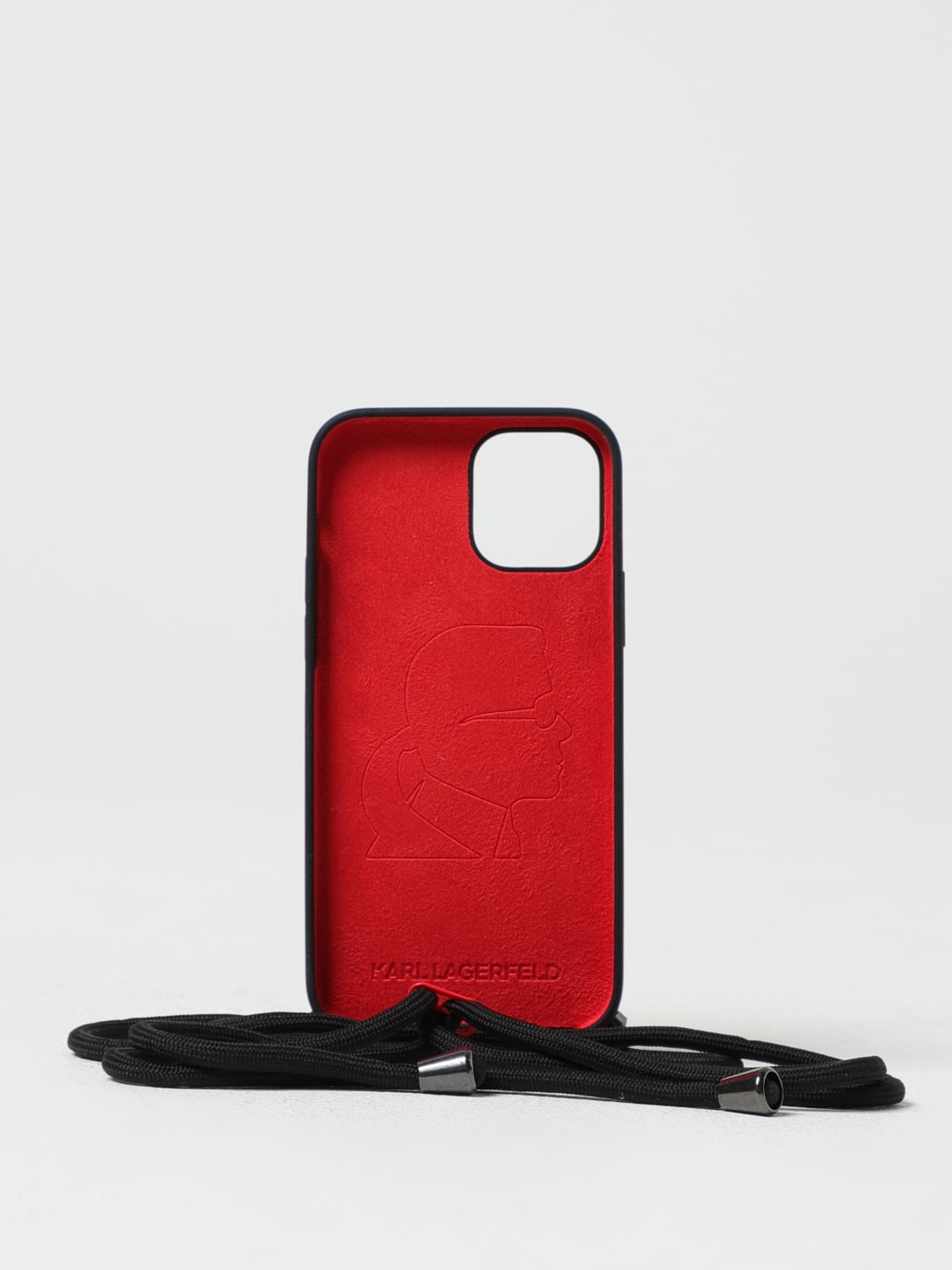 KARL LAGERFELD TECH ACCESSORIES: Cover for men men Karl Lagerfeld, Black - Img 2