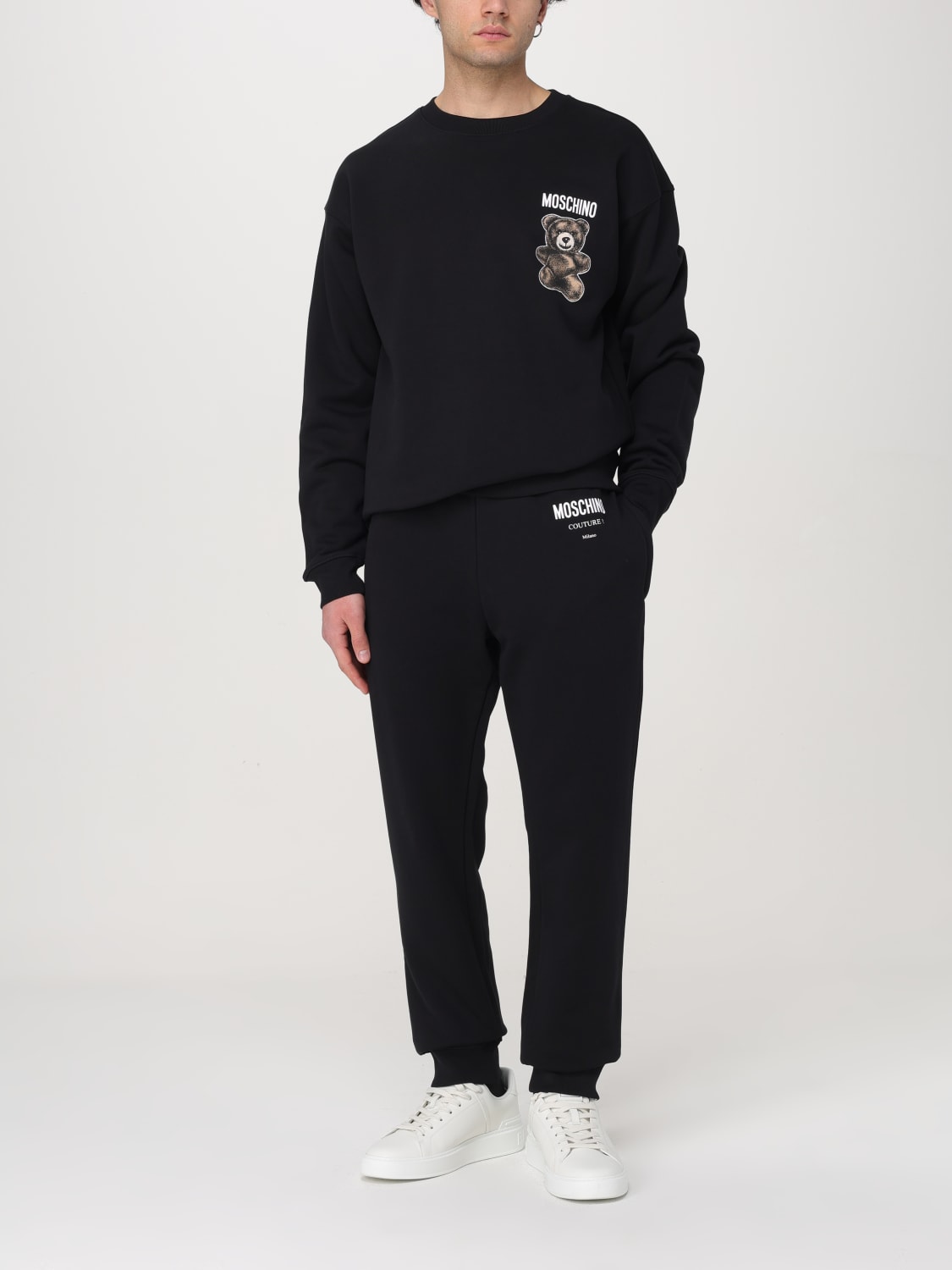 MOSCHINO COUTURE SWEATSHIRT: Sweatshirt men Moschino Couture, Black - Img 2