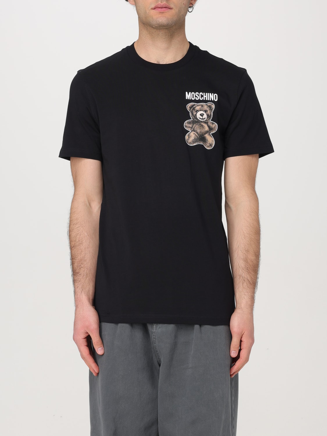 MOSCHINO COUTURE T-SHIRT: T-shirt men Moschino Couture, Black - Img 1