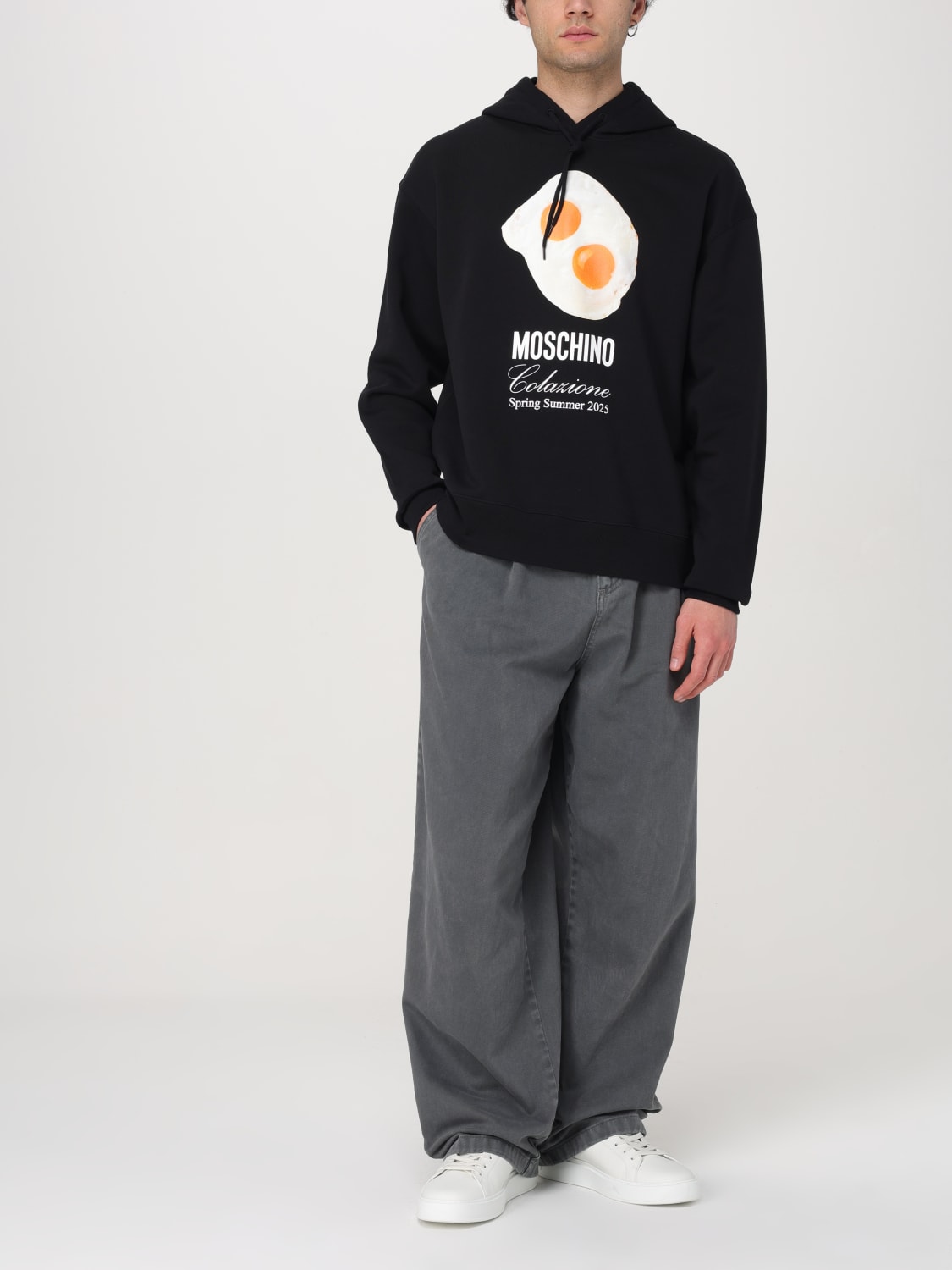 MOSCHINO COUTURE: Sweatshirt men - Black | Moschino Couture