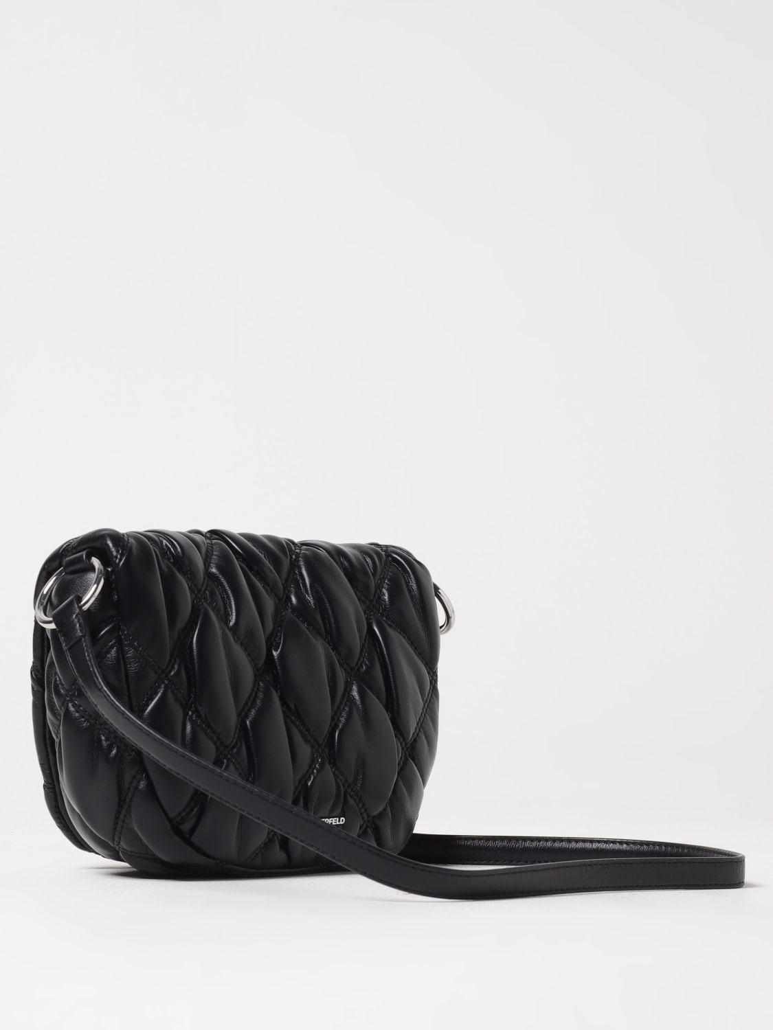 KARL LAGERFELD MINI BAG: Crossbody bags woman Karl Lagerfeld, Black - Img 2