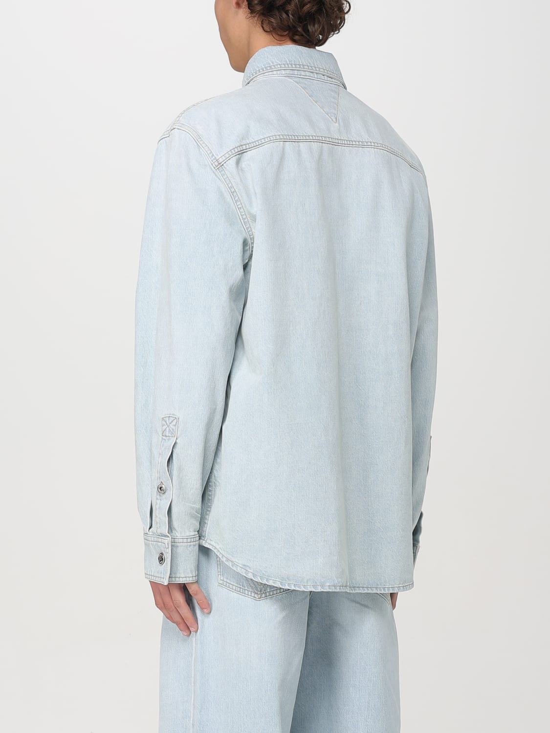 BOTTEGA VENETA HEMD: Hemd herren Bottega Veneta, Blau - Img 3