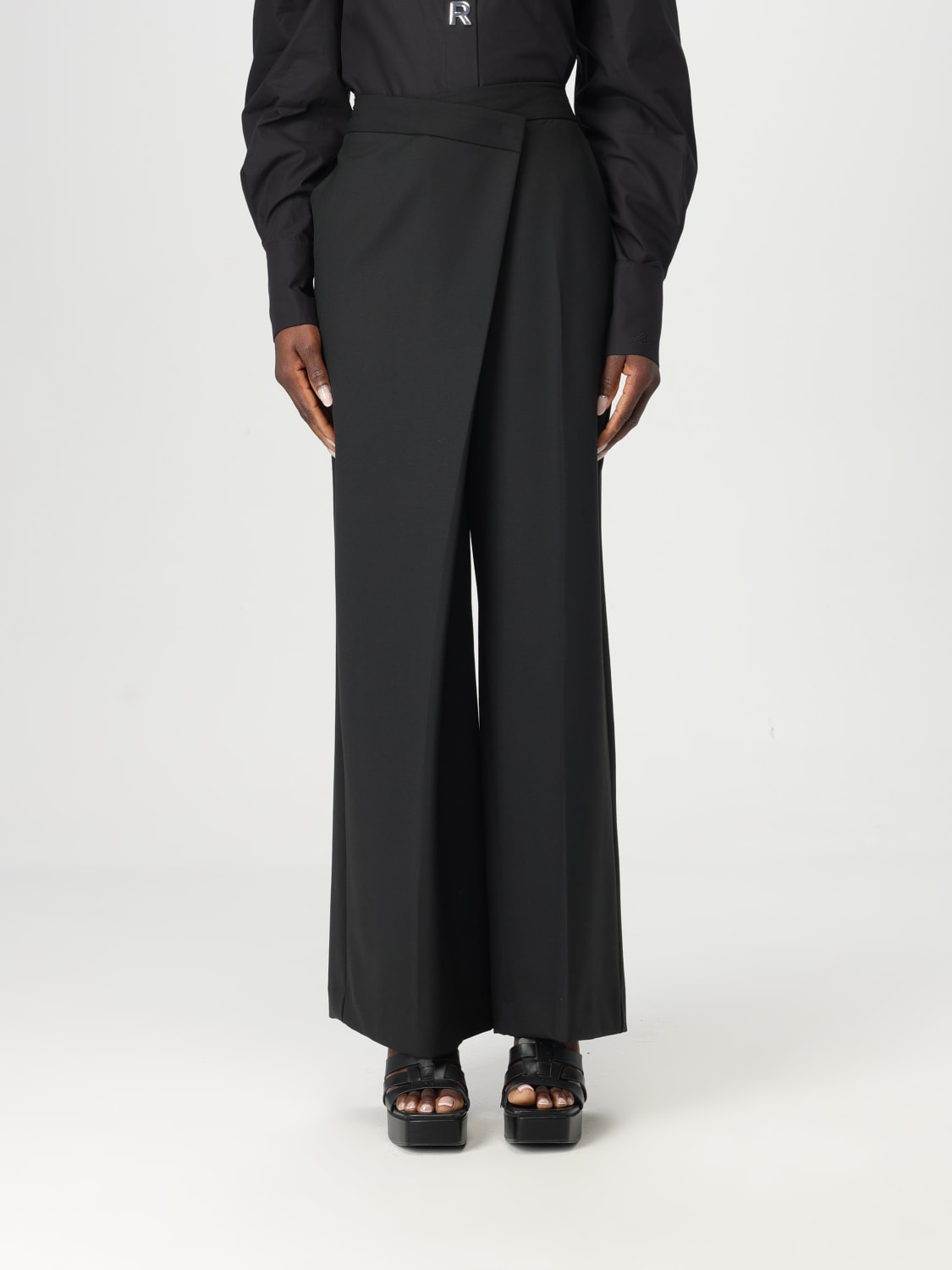 KARL LAGERFELD PANTALON: Pantalon femme Karl Lagerfeld, Noir - Img 1