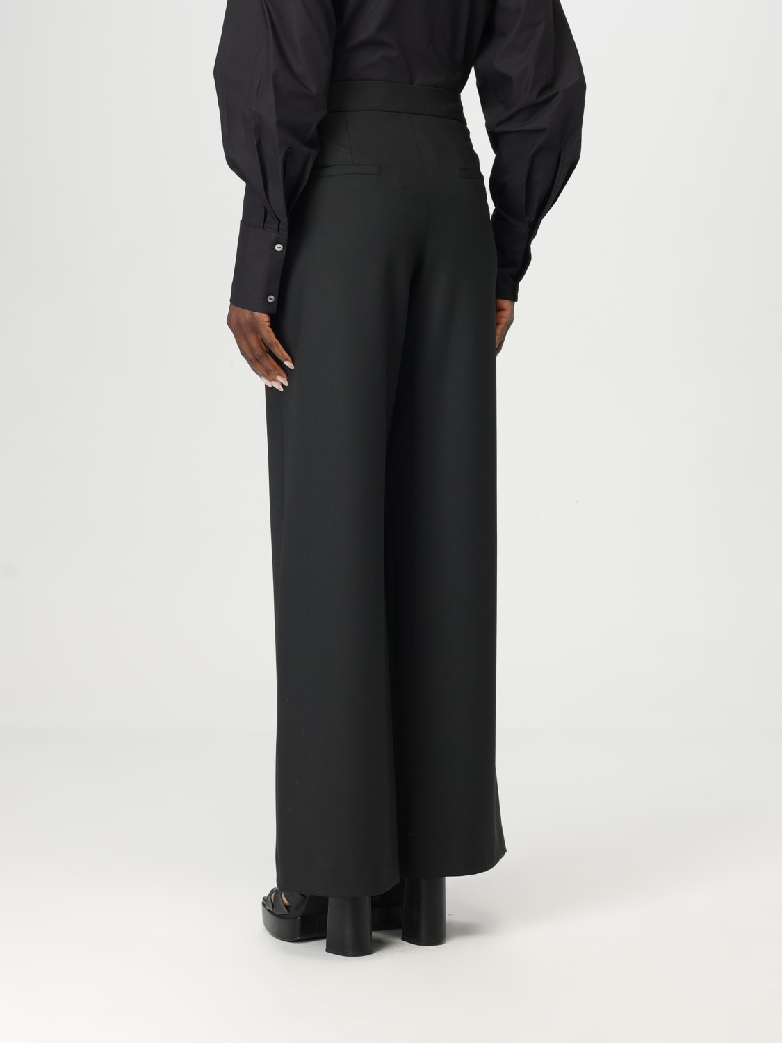 KARL LAGERFELD PANTALON: Pantalon femme Karl Lagerfeld, Noir - Img 3