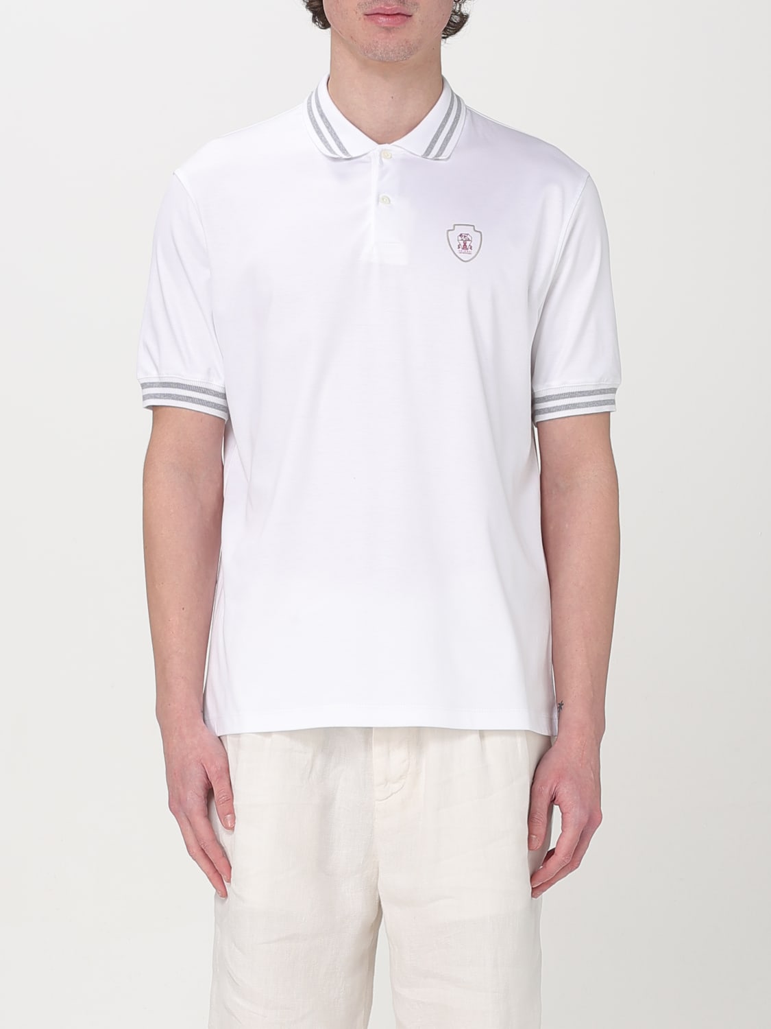 Tシャツ・カットソー BRUNELLO CUCINELLI Men T-shirt White M0B138440 C6159 BRUNELLO CUCINELLI: T-shirt men - White 1 | Brunello