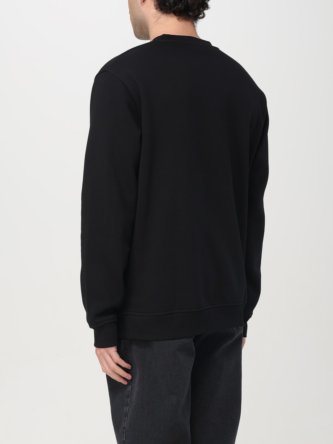 KARL LAGERFELD SWEATSHIRT: Sweatshirt herren Karl Lagerfeld, Schwarz - Img 2